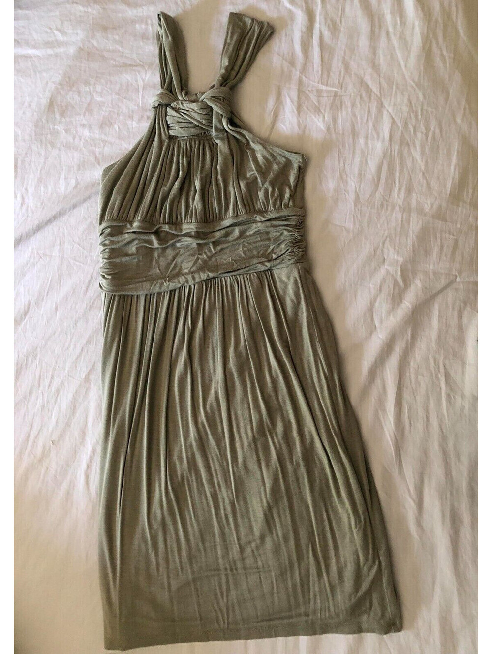 Women’s Ann Taylor Loft Cocktail/Party Dress, Size 8, Color: Olive Green